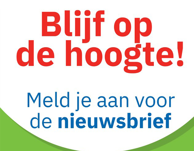 Poster nieuwsbrief Lisse aanmelden